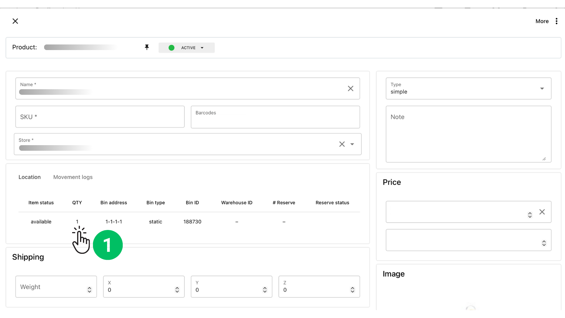How to adjust quantity for an already allocated product (desktop interface) Octava WMS Warehouse Management System Octava WMS
