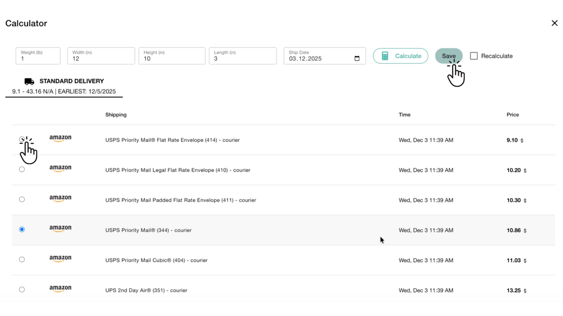 How to Change Carrier Rates and Generate Shipping Labels in Bulk Octava WMS Warehouse Management System Octava WMS