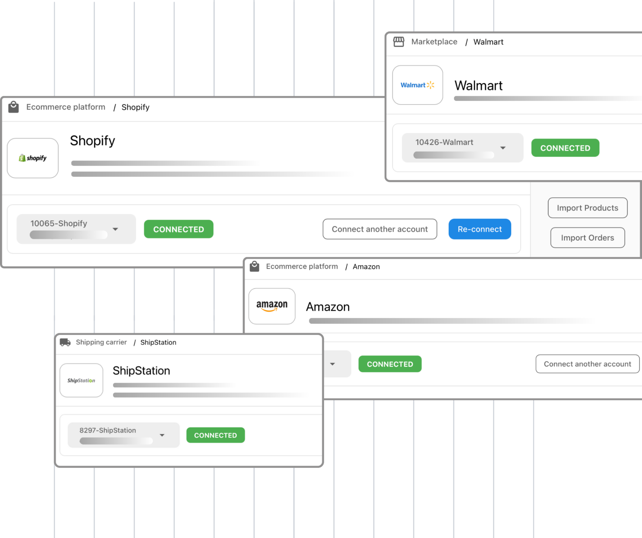 Sync multi-channel inventory